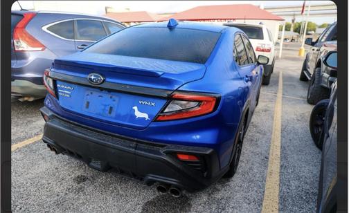 Blue 2024 Subaru WRX Limited