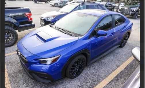 Blue 2024 Subaru WRX Limited