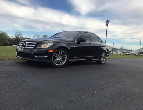 Blue 2012 Mercedes-Benz C-Class C 300 4MATIC Sport