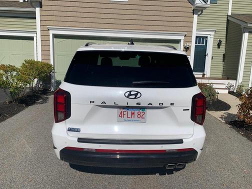White 2025 Hyundai PALISADE Calligraphy Night Edition