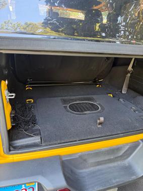 Yellow 2018 Jeep Wrangler Sport S