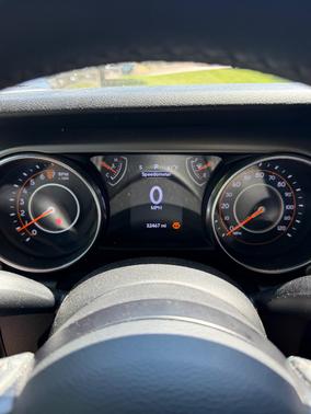 Yellow 2018 Jeep Wrangler Sport S