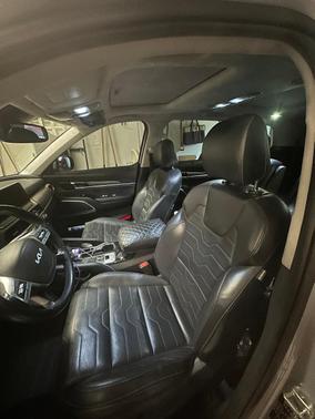 Gray 2022 Kia Telluride SX