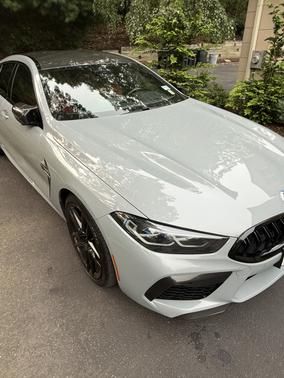 Gray 2023 BMW M8 Gran Coupe Competition