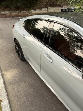 Gray 2023 BMW M8 Gran Coupe Competition