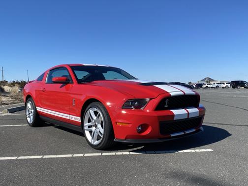 Red 2010 Ford Mustang Shelby GT500