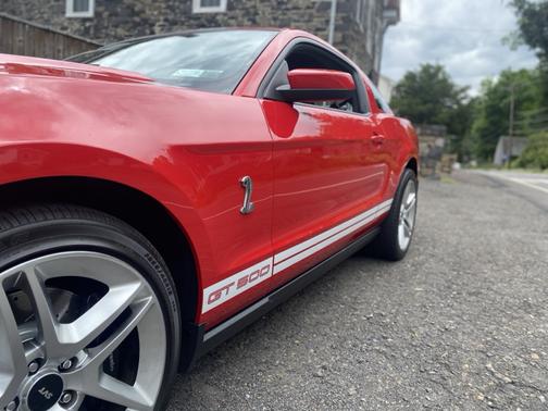 Red 2010 Ford Mustang Shelby GT500