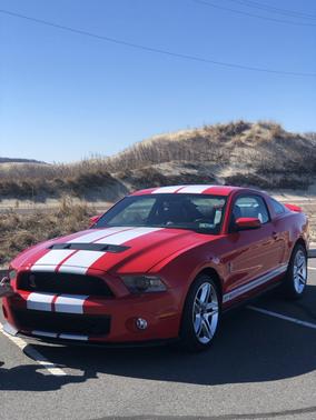 Red 2010 Ford Mustang Shelby GT500