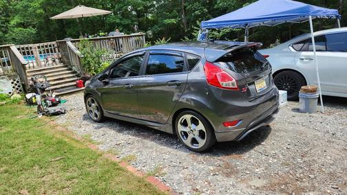 Gray 2017 Ford Fiesta ST