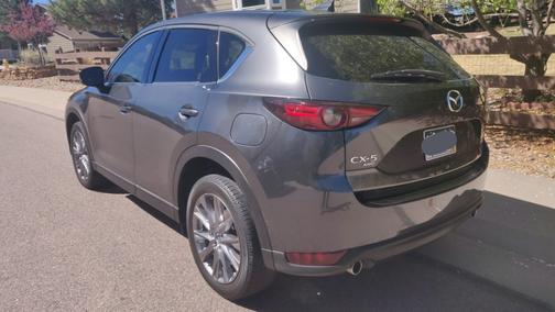 Gray 2021 Mazda CX-5 Grand Touring