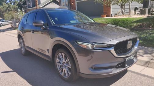 Gray 2021 Mazda CX-5 Grand Touring
