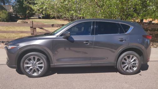 Gray 2021 Mazda CX-5 Grand Touring