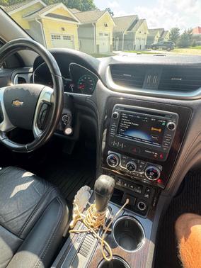 Silver 2017 Chevrolet Traverse 2LT