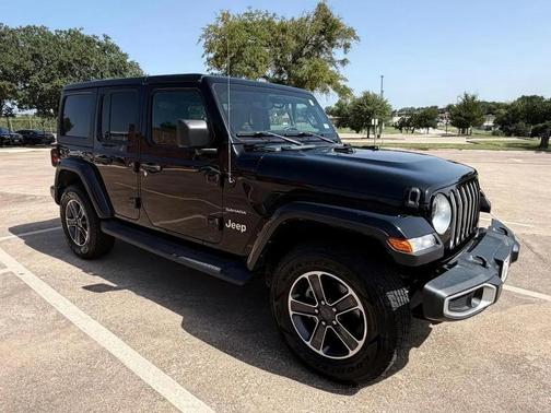 Black 2023 Jeep Wrangler Sahara