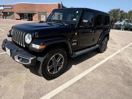 Black 2023 Jeep Wrangler Sahara