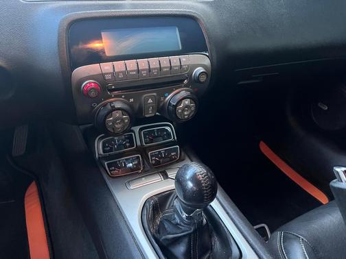 Orange 2010 Chevrolet Camaro 2LT