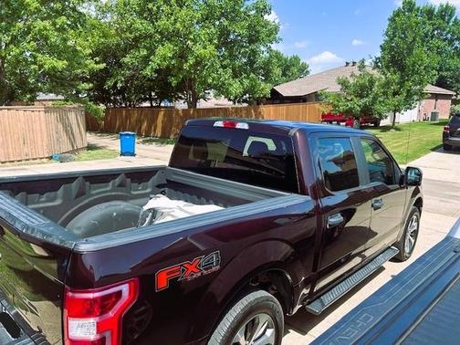 Red 2019 Ford F-150 Lariat