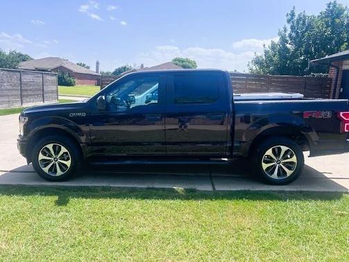 Red 2019 Ford F-150 Lariat