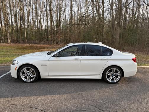 White 2015 BMW 535 i xDrive
