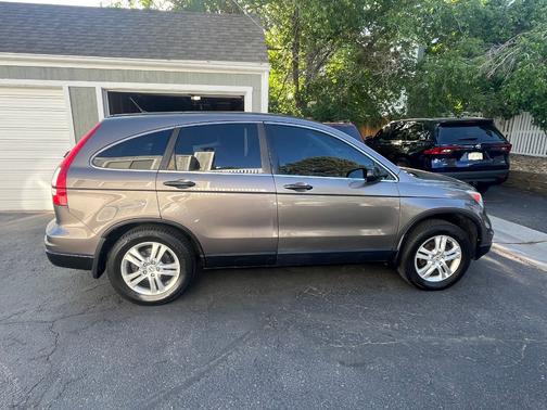 Gray 2010 Honda CR-V EX