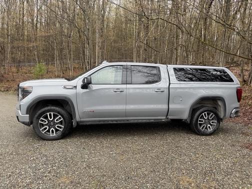 Gray 2025 GMC Sierra 1500 AT4