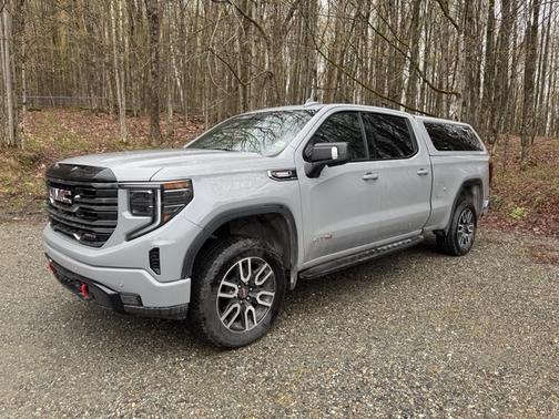 Gray 2025 GMC Sierra 1500 AT4