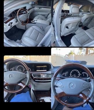 Silver 2010 Mercedes-Benz S-Class S 550