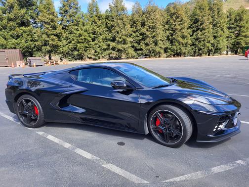 Black 2024 Chevrolet Corvette Stingray w/2LT