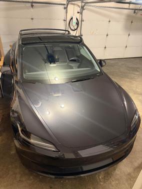 Gray 2024 Tesla Model 3 Long Range