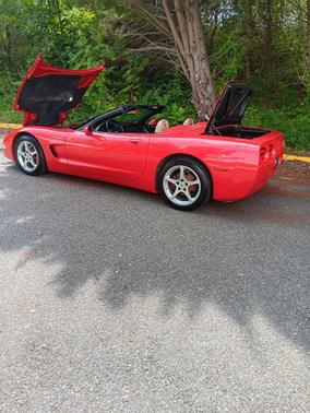 Red 2001 Chevrolet Corvette Base