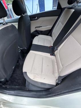 Beige 2019 Hyundai Accent SE