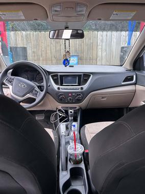 Beige 2019 Hyundai Accent SE
