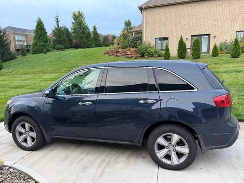 Blue 2012 Acura MDX 3.7L Technology