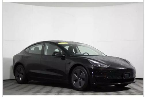 Black 2021 Tesla Model 3 Long Range