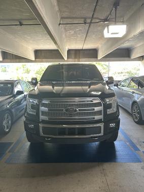 Black 2016 Ford F-150 Platinum