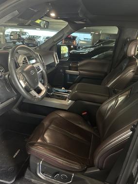 Black 2016 Ford F-150 Platinum