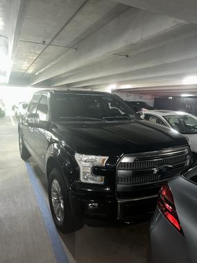Black 2016 Ford F-150 Platinum