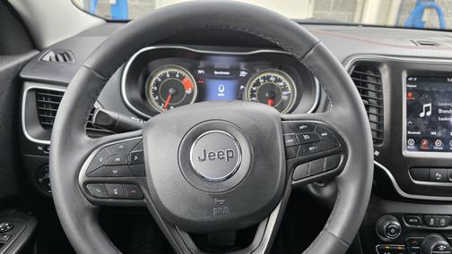 Red 2021 Jeep Cherokee Trailhawk