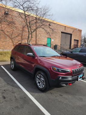 Red 2021 Jeep Cherokee Trailhawk
