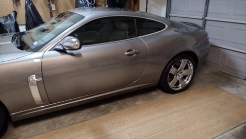 Silver 2009 Jaguar XK Base