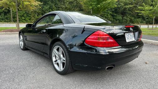 Black 2006 Mercedes-Benz SL-Class SL500 Roadster