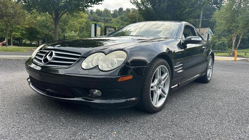Black 2006 Mercedes-Benz SL-Class SL500 Roadster