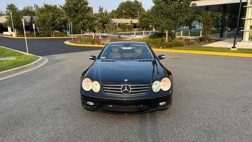 Black 2006 Mercedes-Benz SL-Class SL500 Roadster