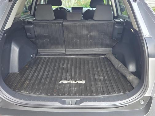 Silver 2024 Toyota RAV4 Hybrid XLE