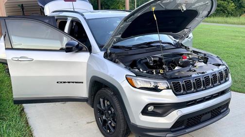 Silver 2025 Jeep Compass Latitude