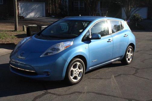 Blue 2012 Nissan Leaf SL