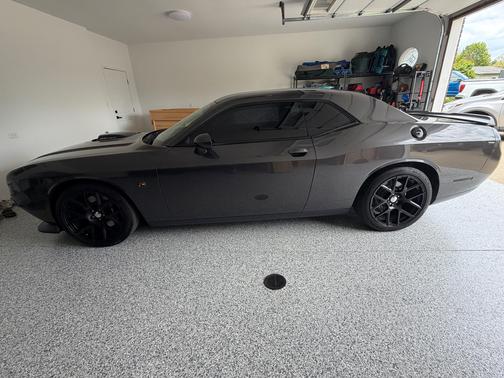 Gray 2015 Dodge Challenger R/T Scat Pack
