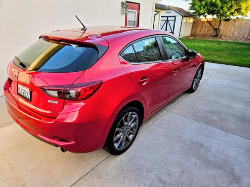 Red 2018 Mazda Mazda3 Touring