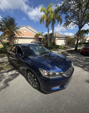 Blue 2014 Honda Accord Sport