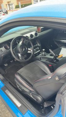 Blue 2017 Ford Mustang GT Premium